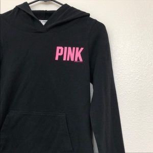 PINK Victoria's Secret Jackets & Coats - PINK BY VICTORIA SECRETS Black Pullover Hoodie PINK Victoria's Secret Jackets & Coats - PINK BY VICTORIA SECRETS Black Pullover Hoodie